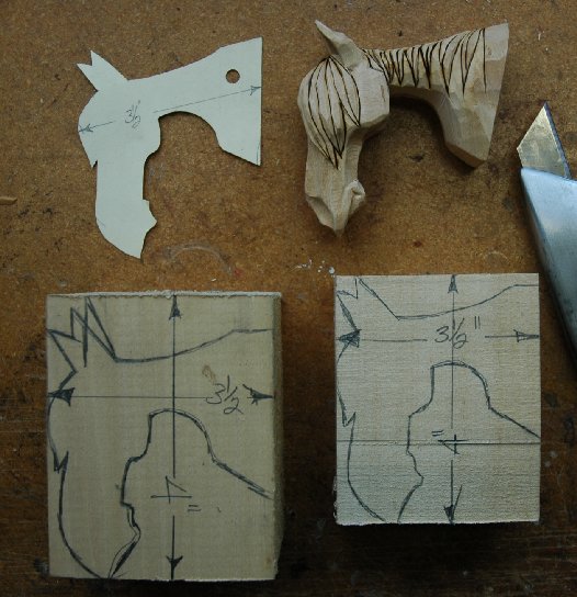 Carving A Horses Head – Part 1