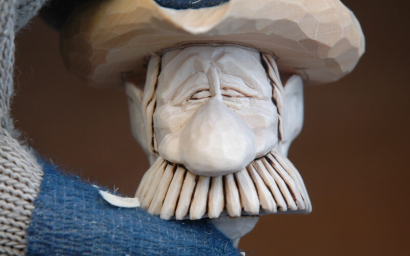 Carving A Small Cowboy Bust – Part 2
