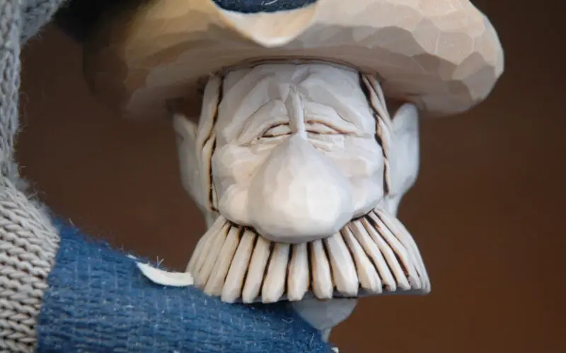 Carving A Small Cowboy Bust – Part 2