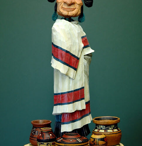 The Pot Seller – Hopi Maiden