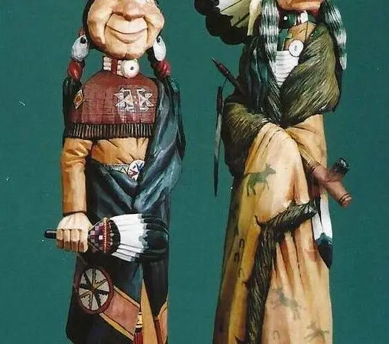 Princess Red Bird and Chief Many Feathers